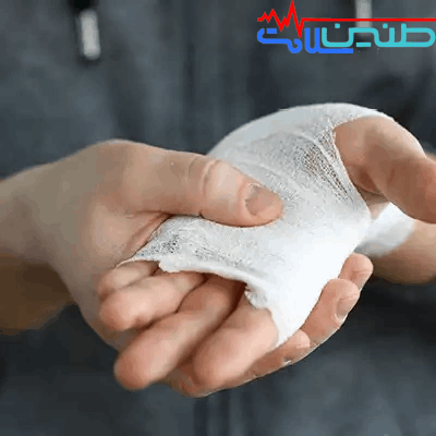 پانسمان نوین و ساده در منزل در کرج